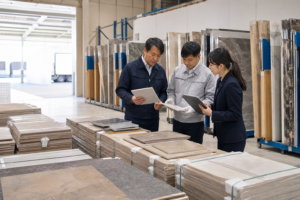 タイル・石材輸入商社のM&Aで仕入先・在庫ロット・為替・施工体制を確認するアイキャッチ